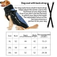 thumbnail image 4 of Abrigo Para Perros Chaqueta Suave Y Cálida Para Perros Ropa Impermeable Para Perros Con Tiras Reflectantes Y Cremallera Chaleco De Invierno Para Cachorros Al Aire Libre Con Orificio Para Arnés Para Pe Muyoka Hogar, 4 of 6