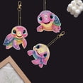 2Set DIY Tortoise Pendant Keychain Diamond Painting Kits Diamond Sticky ...