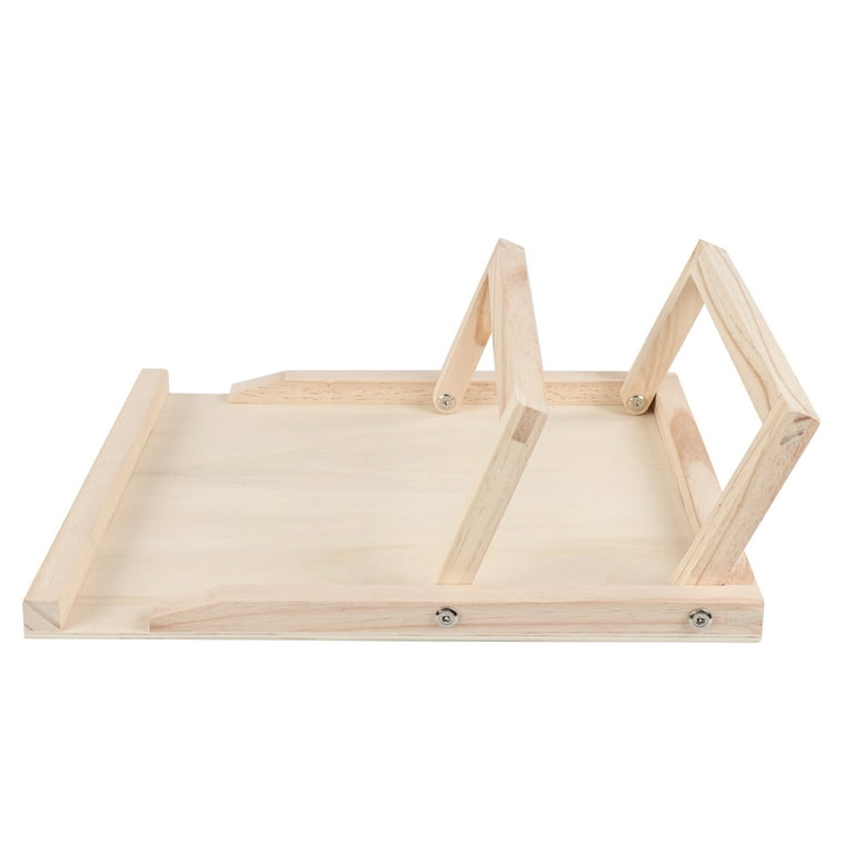 Great Choice Products Jigsaw Puzzle Easel Bracket, Wooden Puzzle Holder  Stand With 2 Adjustable Tilt Angles
