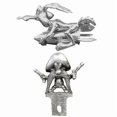 thumbnail image 5 of Hood Ornament Cartoon Coyote Rocket/Gunner Car Hood Decoration Auto 3D Emblem Sticker Badge Bonnet Car Decoration Wile E Coyote, 5 of 5