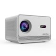 thumbnail image 1 of Graflsoa M10PLUS 4K Android Smart Projector with 720P LCD, 4000 Lumens, 30-200" Display, Auto Focus, Keystone Correction, Wi-Fi, BT 5.2, USB Support, White, 1 of 6