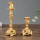 thumbnail image 4 of 2 piezas Candelabros de metal Candelabro de metal vintage para fiesta de boda Candelabro de Navidad Decoración o S, 4 of 5