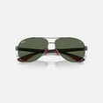 thumbnail image 5 of Ray Ban Scuderia Ferrari Dark Green Pilot Unisex Sunglasses RB8331M F00171 61, 5 of 5