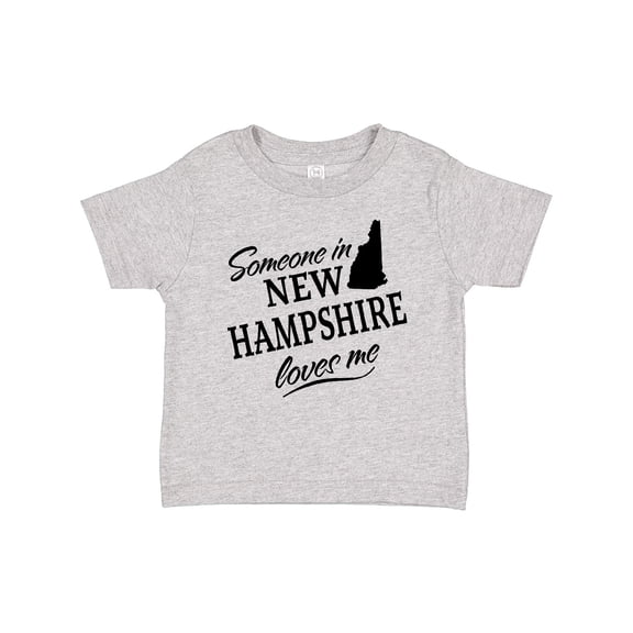 Inktastic Someone in New Hampshire Loves Me Boys or Girls Baby T-Shirt
