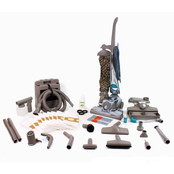 Restored Kirby Sentria 2 G10 Upright Vacuum Cleaner with Shampooer System and Tool Kit (Refurbished)