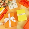 thumbnail image 5 of 120 Sheets Orange Yellow Tissue Paper, 14 × 20” Gift Paper Bulk for Bags Packaging DIY Crafts Wrapping, Wrapping Birthday Party Halloween Fall Easter Thanksgiving -, 5 of 6