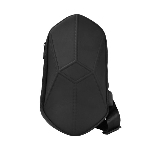 Worallymy Bolso de hombro Mujer Hombre Teléfono Clave Monedero Almacenamiento Crossbody Bolsa Mensajero Bolsa con puerto USB Negro Worallymy JD735810618