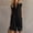 Black plus size 2 piece outfit a1, variant on Women Plus Size 2 Piece Outfits Sleeveless Collared Shirt Shorts Set Casual Loose Boho Vacation Matching Lounge Tracksuits Summer Travel Clothes, Wine L