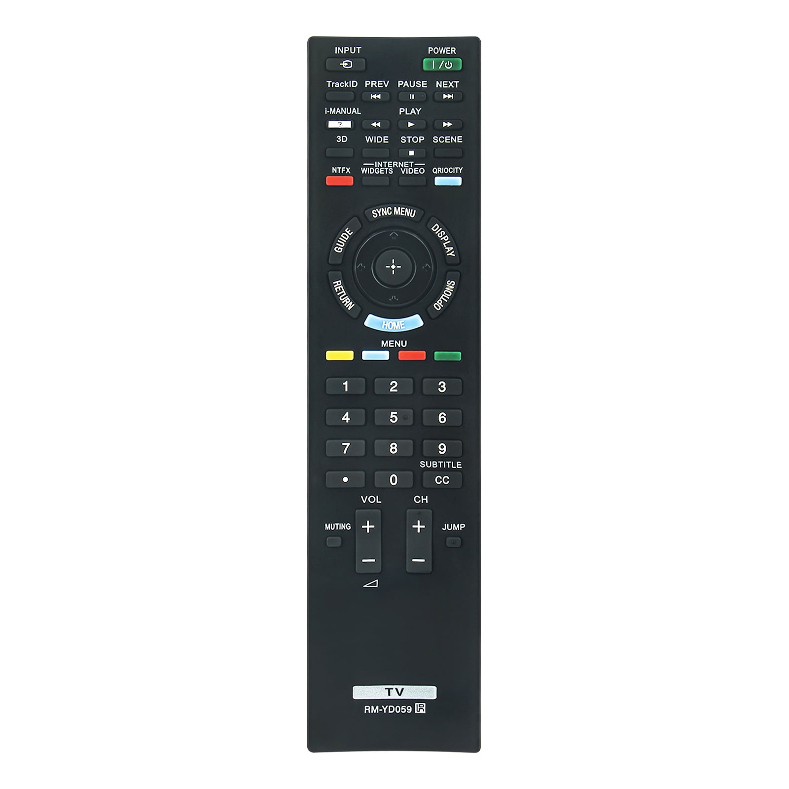 New Remote Control RM-YD059 fits for Sony TV KD60NX720 KD-60NX720 KDL46EX723 KDL-46EX723 KDL55EX505