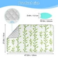 thumbnail image 2 of Vertical Green Sprigs Portable Ironing Mat, Heat-Resistant, Dual-Sided, Foldable for Easy Storage, 2 of 6