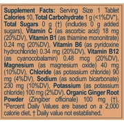 Daily Hydration, Vitamins, Electrolyte Tablets, Ginger-Lime and Lemon-Lime, 2 Pack (20 Servings)