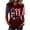 Deep Red, variant on EANJE Womens 9/11 25th Anniversary Shirt Never Forget Short Sleeve Anniversary T-Shirt Patriot America Tribute September 11 Vintage Graphic Tee Patriotic Usa Flag Crew Neck Top Deep Red XL