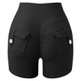 thumbnail image 3 of WILLBEST Pantalones Cortos Ajustados de Cintura Alta Para Mujer, Pantalones Deportivos A La Moda, Leggings Lisos, Pantalones Cómodos, Elásticos, Ropa Informal Para Hacer Ejercicio Chica, 3 of 5