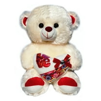 Party Pro's Teddy Bear Soft Plush Stuffed Animal Holding Love Heart 10 inch