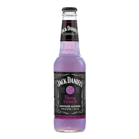 Jack Daniel's Country Cocktails Berry Punch Malt Beverage, 10 oz Bottle 6-pk, 9.6 Proof