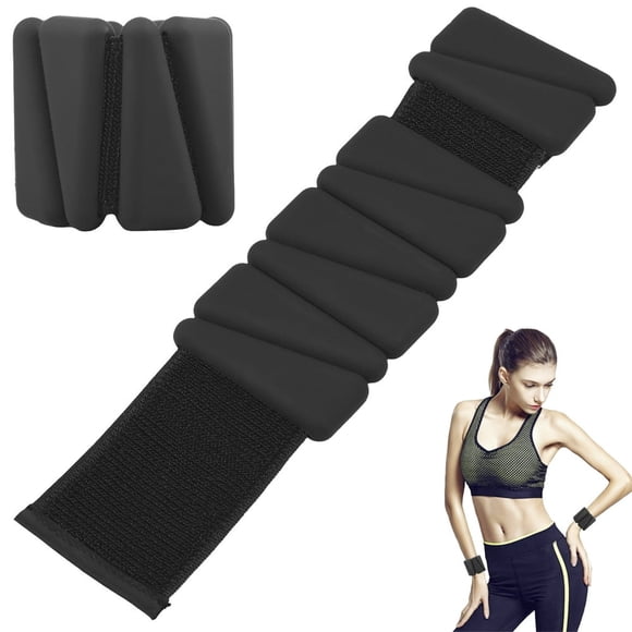 DEBGFS 2Pcs Wrist Weights Set 2lbs Weighted Bracelet Adjustable Wrist Ankle Weights Silicone Wrist Workout Weights for Women and Men Wearable Workout Leg Weights for Yoga Pilates Jogging Walking