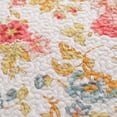 thumbnail image 4 of S&S Tania Floral Patchwork Print Reversible 3 Piece Cotton Quilt Set King, 4 of 5
