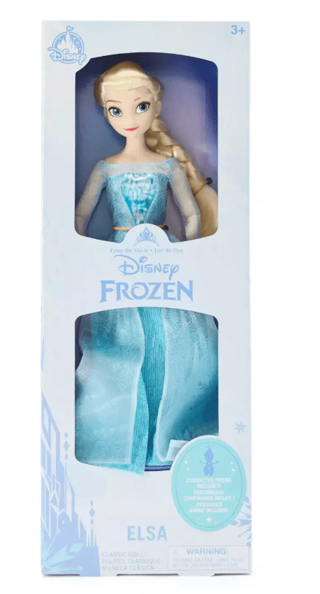 Elsa  Disney Frozen Deluxe Princess Elsa - 12 in. Poseable Classic Doll
