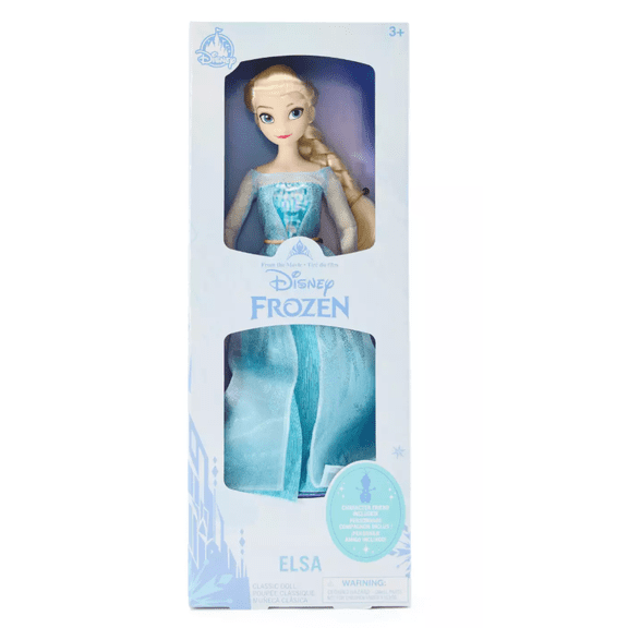 Disney Parks Elsa Frozen Classic Doll Princess Character Friend Toy New With Box