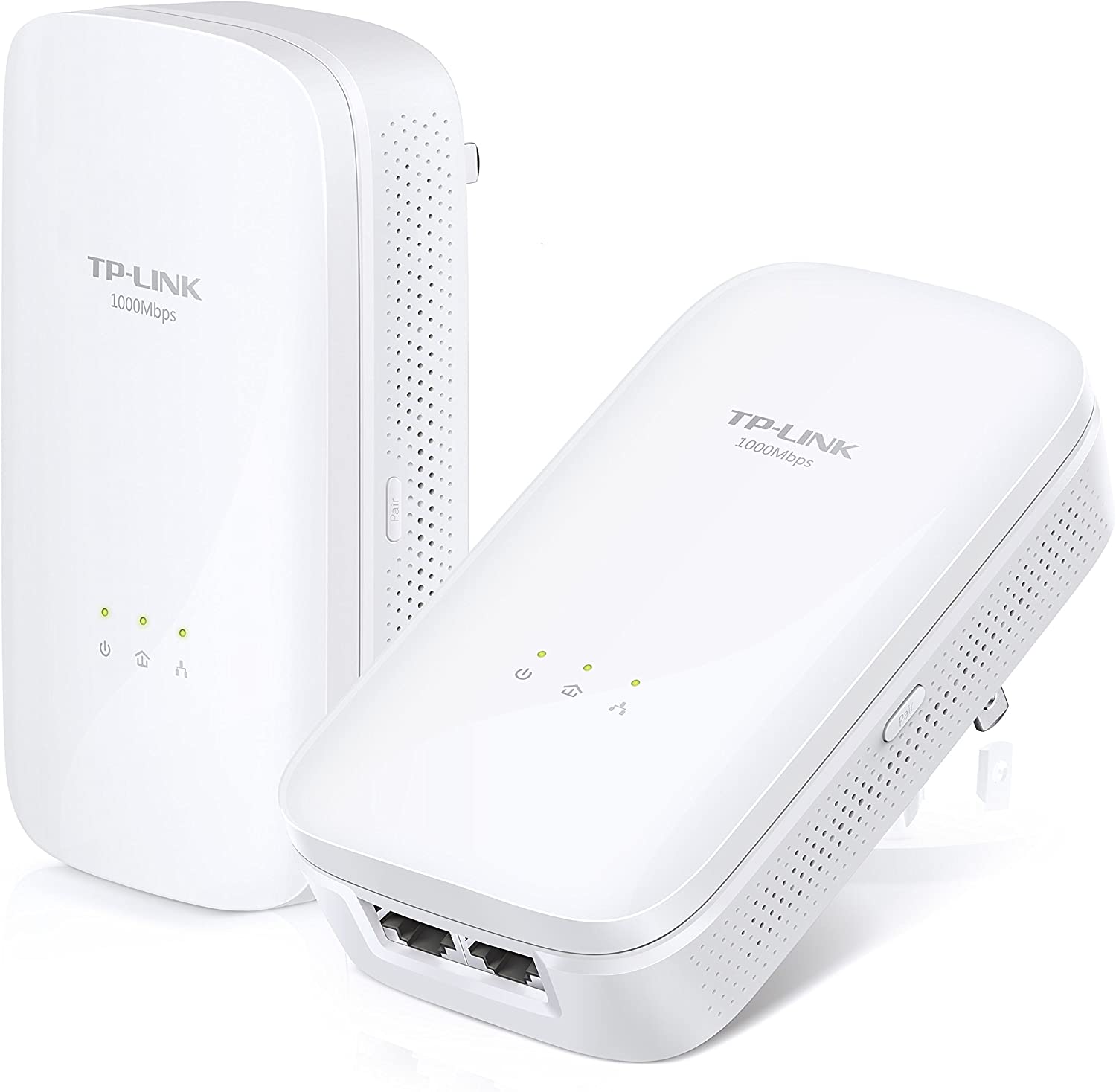 Tp Link Av1000 2 Port Gigabit Powerline Adapter Up To 1000mbps Tl Pa70 Kit Walmart Com Walmart Com