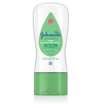 Johnson's Baby Oil Body Gel W/ Aloe Vera & Vitamin E Hypoallergenic, 6.5 oz