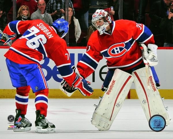 P.K. Subban & Carey Price 2011-12 Action Photo Print (20 x 24 ...