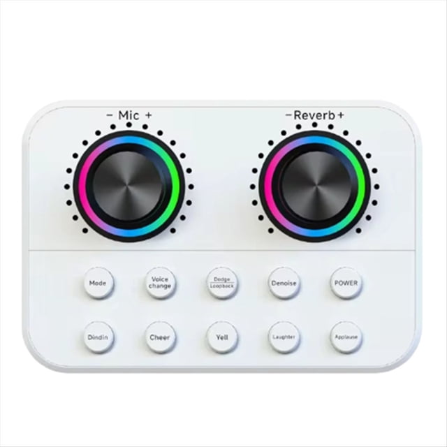 Tarjeta de Sonido Profesional para Podcasts en . Estudio de Grabación de Audio. Transmisión en . Dispositivo de DJ para Música en .