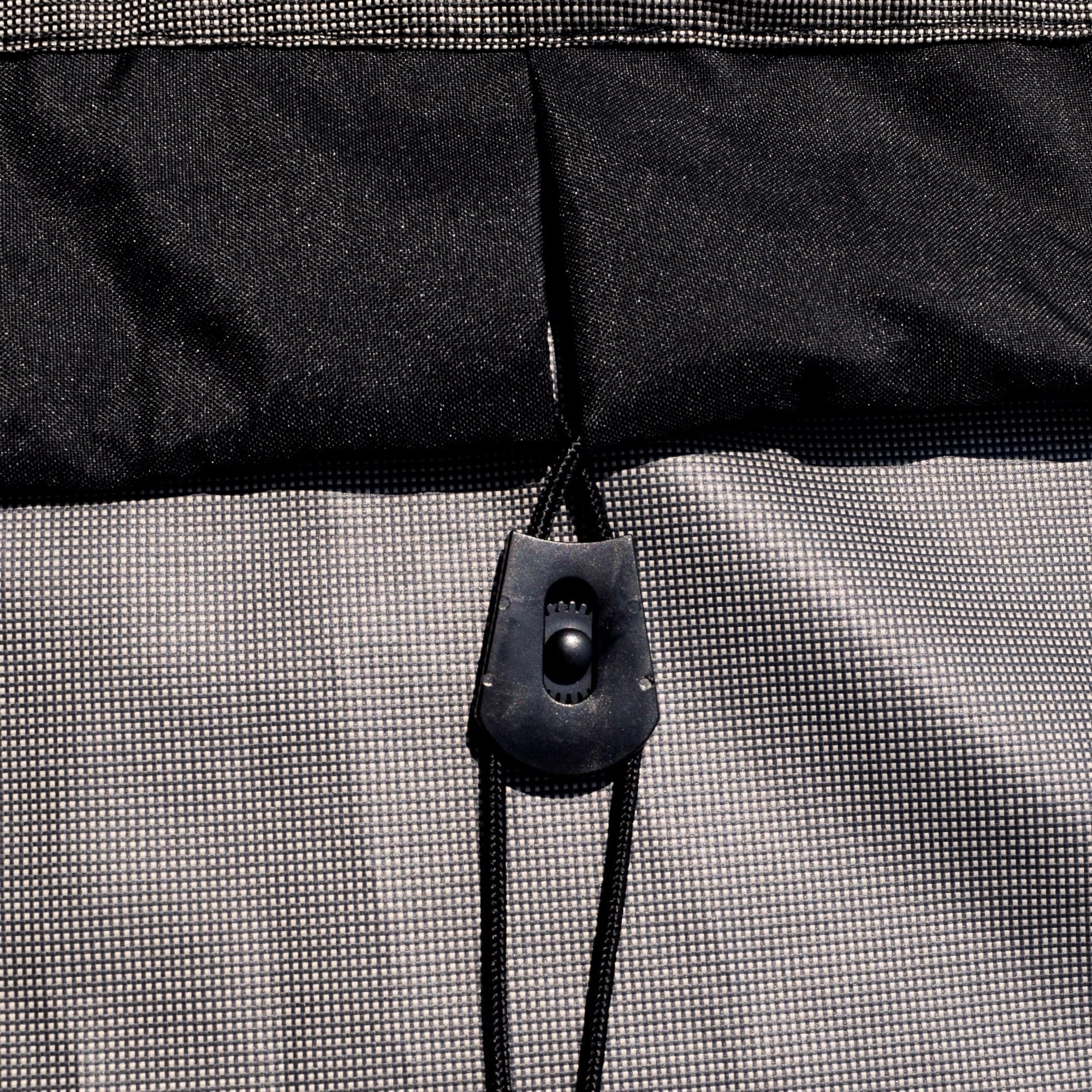 Budge 19"H Black Ivory Patio Cushion Storage Bag, StormBlock™ Mojave