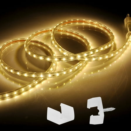 Masteelf  100 Pcs Light LED Strips Holders for Living Rooms