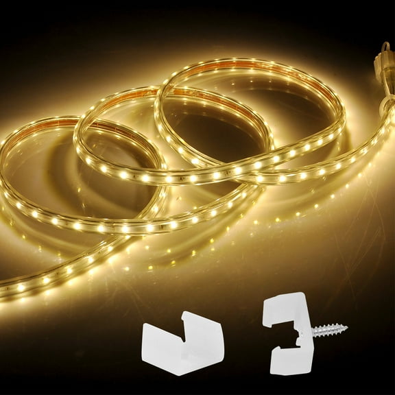 Masteelf  100 Pcs Light LED Strips Holders for Living Rooms