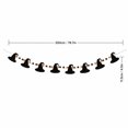 thumbnail image 3 of Spooky Halloween Decorations with Witch and Ghost Wood Bead Tassel, Hanging Halloween Decorations for Home Mantel, Halloween Window Decorations, 2 Pack, 3 of 9