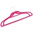 thumbnail image 3 of Juego de perchas VidaXL de plástico duradero, 100 unidades, terciopelo rosa, 3 of 8