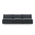 thumbnail image 4 of 3 pcs Sofa Sectional, Gray, Fabric, Living Room Lounge Cafe Lobby Hospitality Restaurant, Modern Contemporary, HB37463, 4 of 6