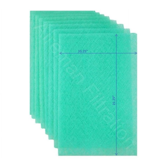 Wingman1 - 12x24x1 Electronic AC Furnace Air Filter Replacement Pads Year Supply - 4 Changes