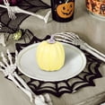 thumbnail image 3 of 1Pcs Mini Pumpkin,Fake Pumpkin,Realistic Artificial Pumpkin,Thanksgiving Ornaments for Vase Filler DIY Crafts Fall Halloween Party Supplies Home Table Decorations,1.96x3.14 inch, 3 of 3