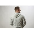 thumbnail image 5 of Cottmark Men’s Zip Hoodie, Soft Fleece Comfort, Heather Grey, Size L, 5 of 5