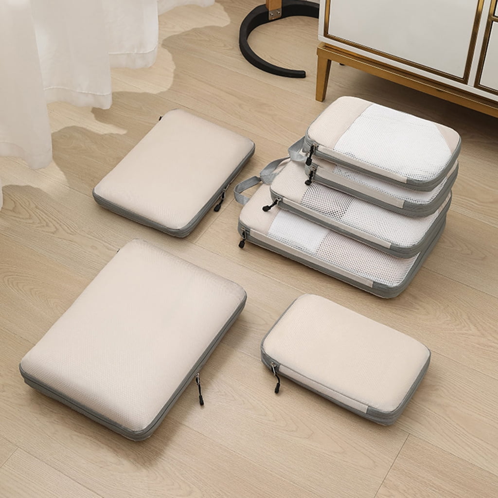 8Pcs Luggage Organizers Bags for Travel Waterproof Packing Cube Storage Bags
