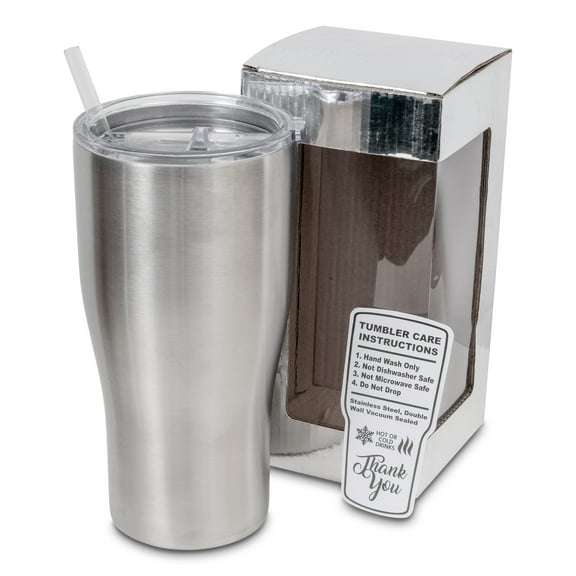 Makerflo 30 oz Curve Stainless Steel Tumbler (25 Pack) Ideal for DIY Crafts -Epoxy