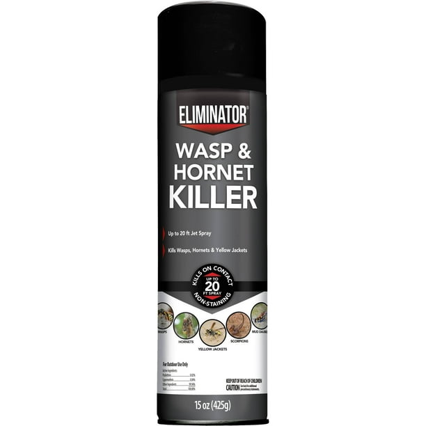 Eliminator Wasp & Killer, Aerosol Spray, 15Ounces