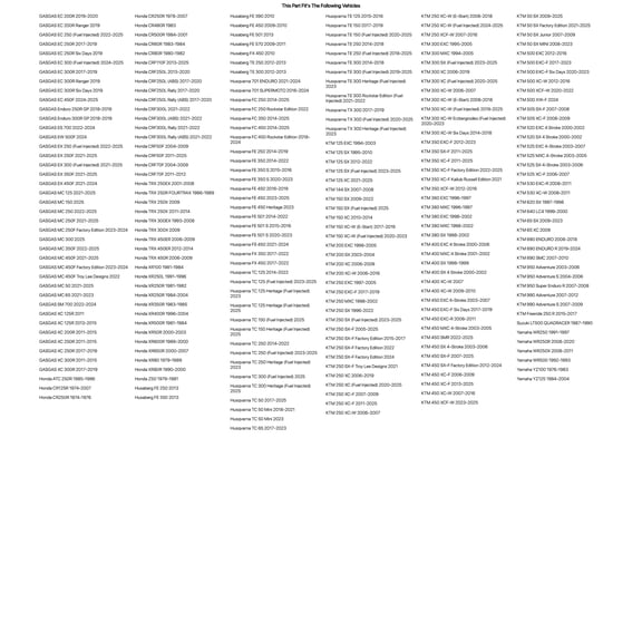 TUSK Magnetic Drain Bolt M12 x 1.50mm Thread for Husqvarna TC 125 Heritage (Fuel Injected) 2023