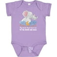 thumbnail image 3 of Inktastic My Great Aunt Loves Me to the Moon and Back Elephant Family Boys or Girls Baby Bodysuit, 3 of 5