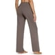 thumbnail image 5 of Pantalones de Yoga para Mujer, de Pierna , con Bolsillos, Cintura Alta, Elásticos, Informales, Deportivos. Color Café XL, 5 of 6