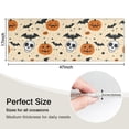 thumbnail image 5 of Halloween Pumpkins Bats Skulls and Spiders Kitchen Rug Mat,Kitchen Runner Rugs Non Skid Washable,Decorative Kitchen Floor Mats for Kitchen,Sink,Laundry,17"X47", 5 of 5