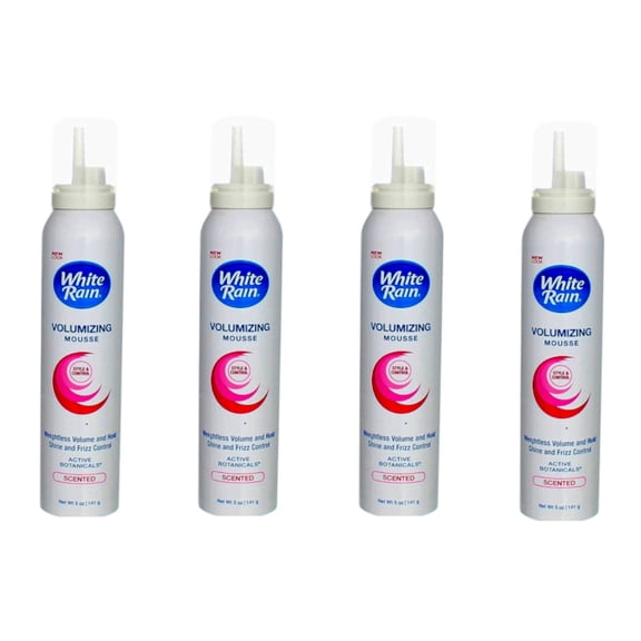 White Rain Volumizing Mousse Extra Hold 5 oz - Pack of 4