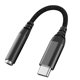 thumbnail image 1 of Sidaley Adaptador de cable de audio Baja pérdida Tipo-C a 3.5MM Adaptador de cable de audio Aleación de aluminio Trenzado DAC Transmisión de 32 bits Cables de audio/vídeo, 1 of 6