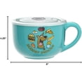 thumbnail image 4 of Silver Buffalo Scooby Doo Scooby Snacks Ceramic Soup Mug with Vented Plastic Lid, 24 Ounces, 4 of 10