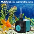 thumbnail image 6 of KGOTA Aquarium Ultra Quiet Submersible Fountain Water Pump Fish Pond Side Suction Pump, 6 of 9
