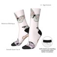 thumbnail image 4 of Vsdgher Beautiful Butterfly Crew Socks for Men & Women, Breathable Casual Athletic Ankle Socks, 4 of 6
