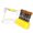 Yellow, variant on Geemin 10pcs 65mm Aluminum Circle Magnetic Screwdriver Bit For Enhances Work Efficiency