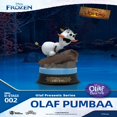thumbnail image 5 of 2024 Disney Frozen Olaf Tell Story Cosplay La Sirenita Aladdin Simba Adornos de escritorio hechos a mano Lindos juguetes de regalo de cumpleaños, 5 of 5